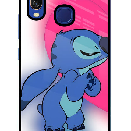 Stitch Hug Vivo Y11/Y12/U10 Glass Case