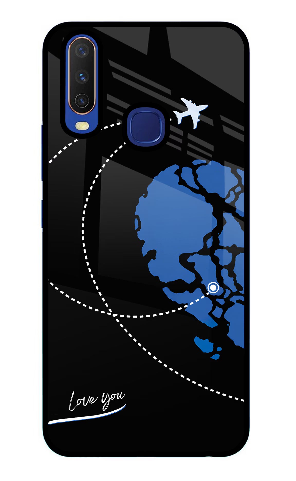 Love Orbit Vivo Y11/Y12/U10 Glass Case