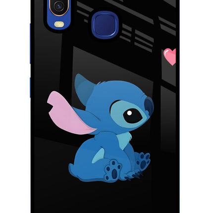 Stitch Crush Vivo Y11/Y12/U10 Glass Case