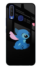 Stitch Crush Vivo Y11/Y12/U10 Glass Case
