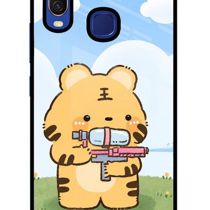 Tiger Treat Vivo Y11/Y12/U10 Glass Case