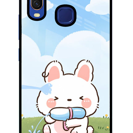 Bunny Treat Vivo Y11/Y12/U10 Glass Case