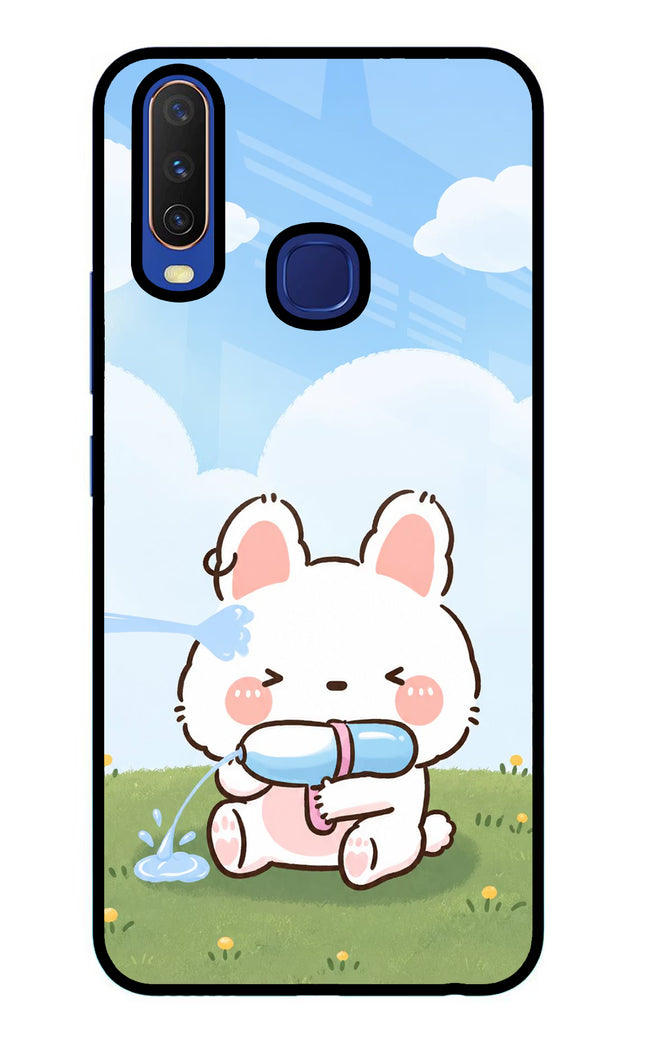Bunny Treat Vivo Y11/Y12/U10 Glass Case