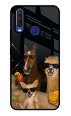 Party Squad Vivo Y11/Y12/U10 Glass Case