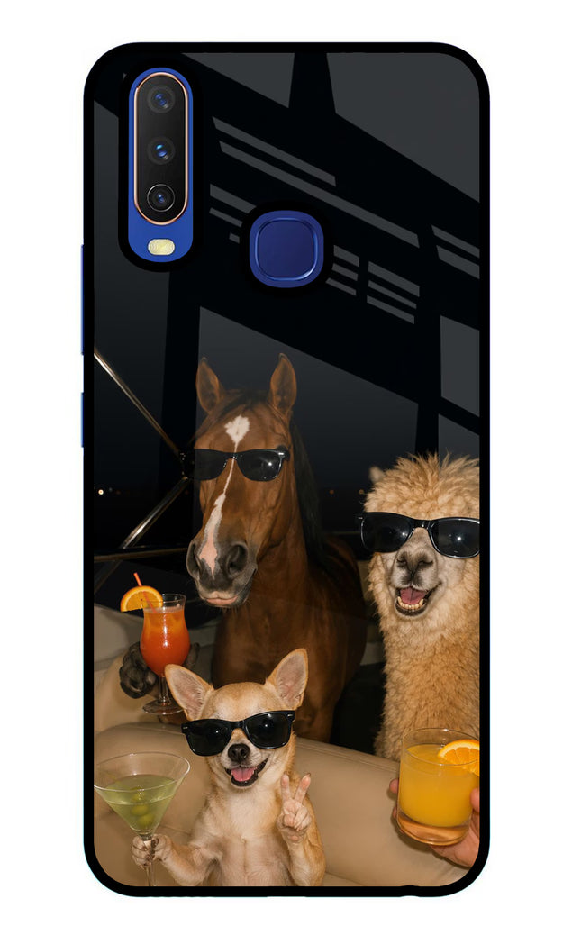 Party Squad Vivo Y11/Y12/U10 Glass Case