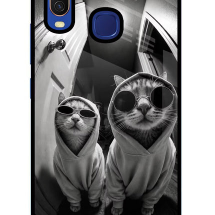 Hood Cats Vivo Y11/Y12/U10 Glass Case