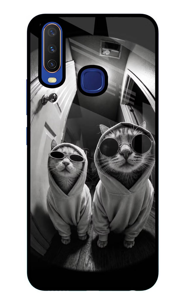 Hood Cats Vivo Y11/Y12/U10 Glass Case