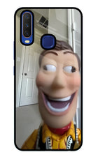 Side Eye Woody Vivo Y11/Y12/U10 Glass Case