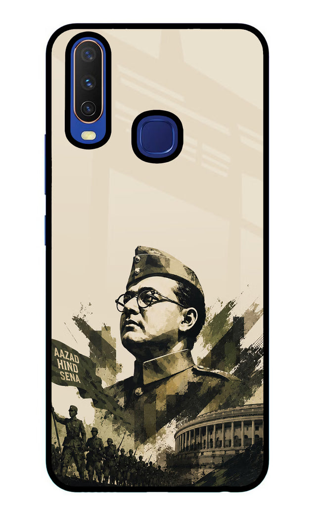 Netaji Rising Vivo Y11/Y12/U10 Glass Case