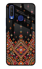 Noir Mehfil Vivo Y11/Y12/U10 Glass Case