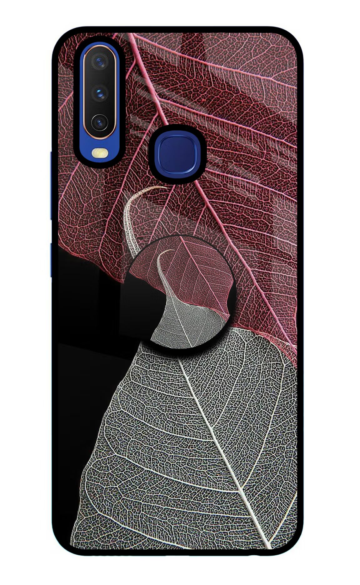 Leaf Pattern Vivo Y11/Y12/U10 Pop Case by Casekaro