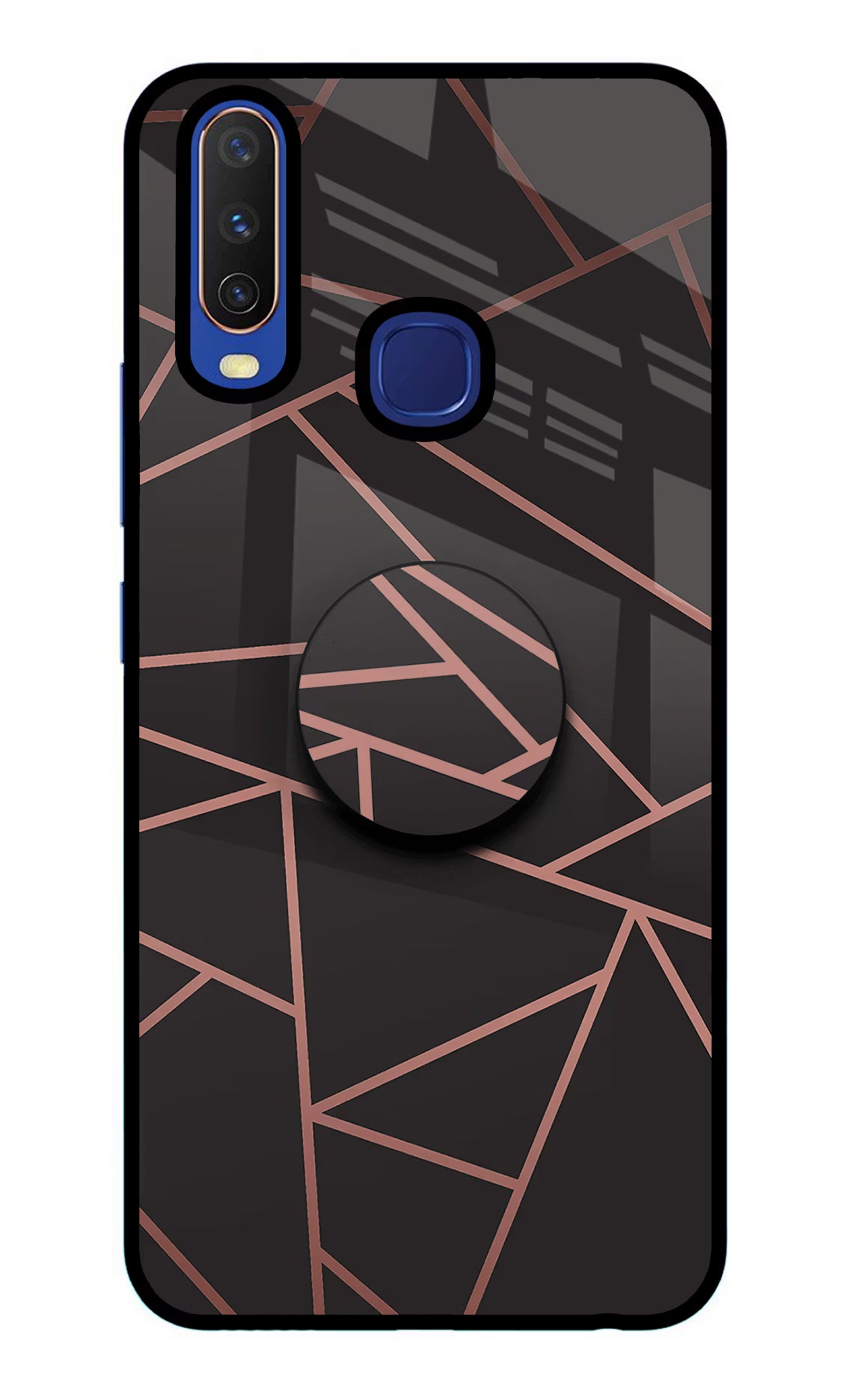 Geometric Pattern Vivo Y11/Y12/U10 Pop Case by Casekaro