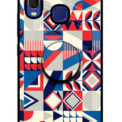Colorful Pattern Vivo Y11/Y12/U10 Pop Case by Casekaro