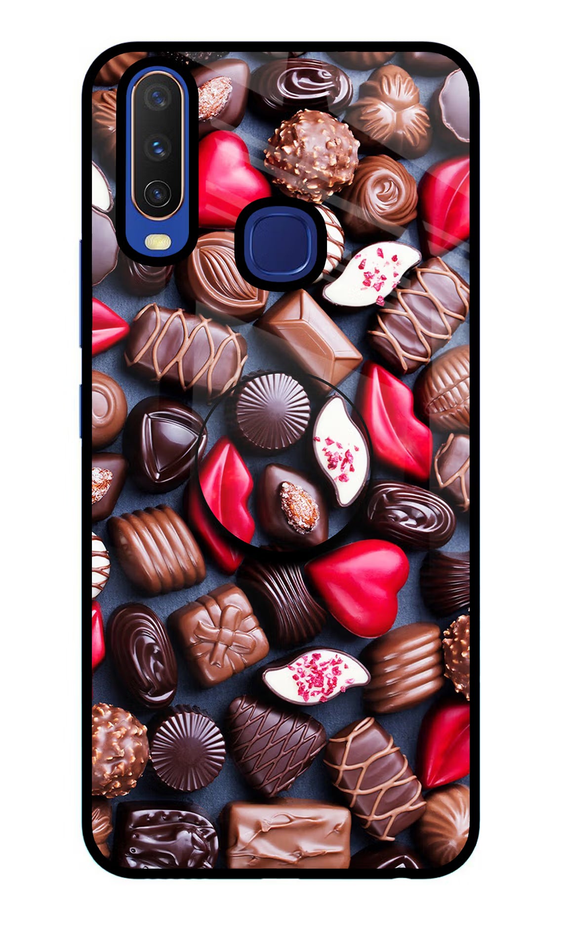 Chocolates Vivo Y11/Y12/U10 Pop Case by Casekaro