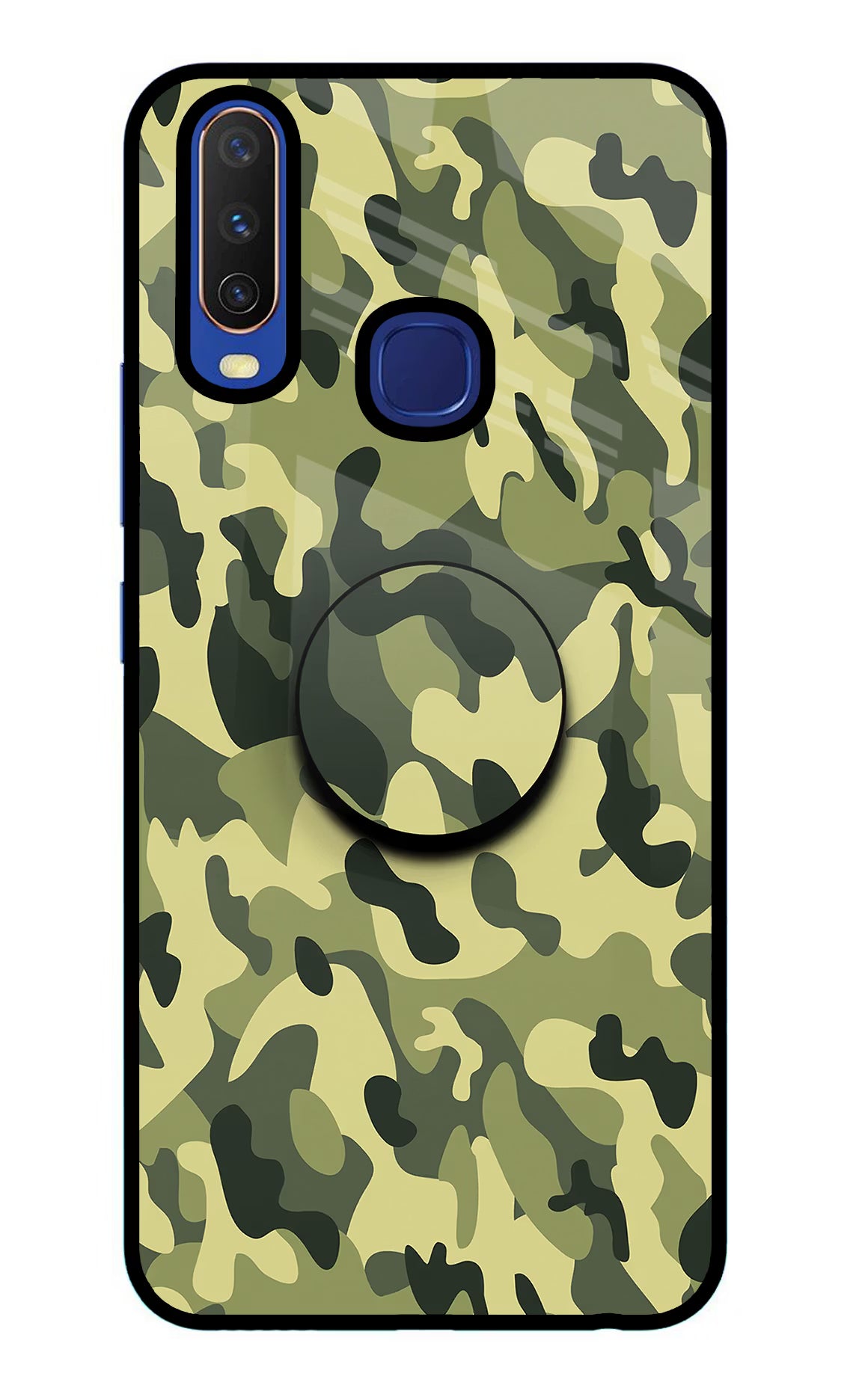 Camouflage Vivo Y11/Y12/U10 Pop Case by Casekaro