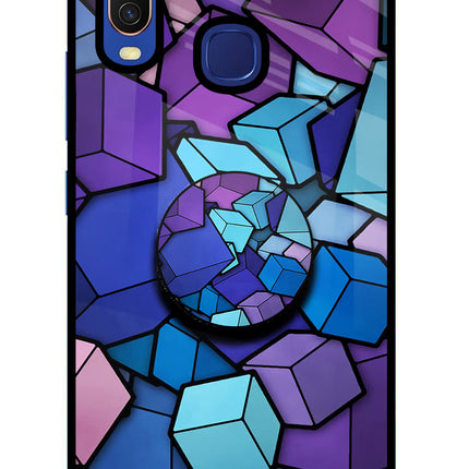 Cubic Abstract Vivo Y11/Y12/U10 Pop Case by Casekaro