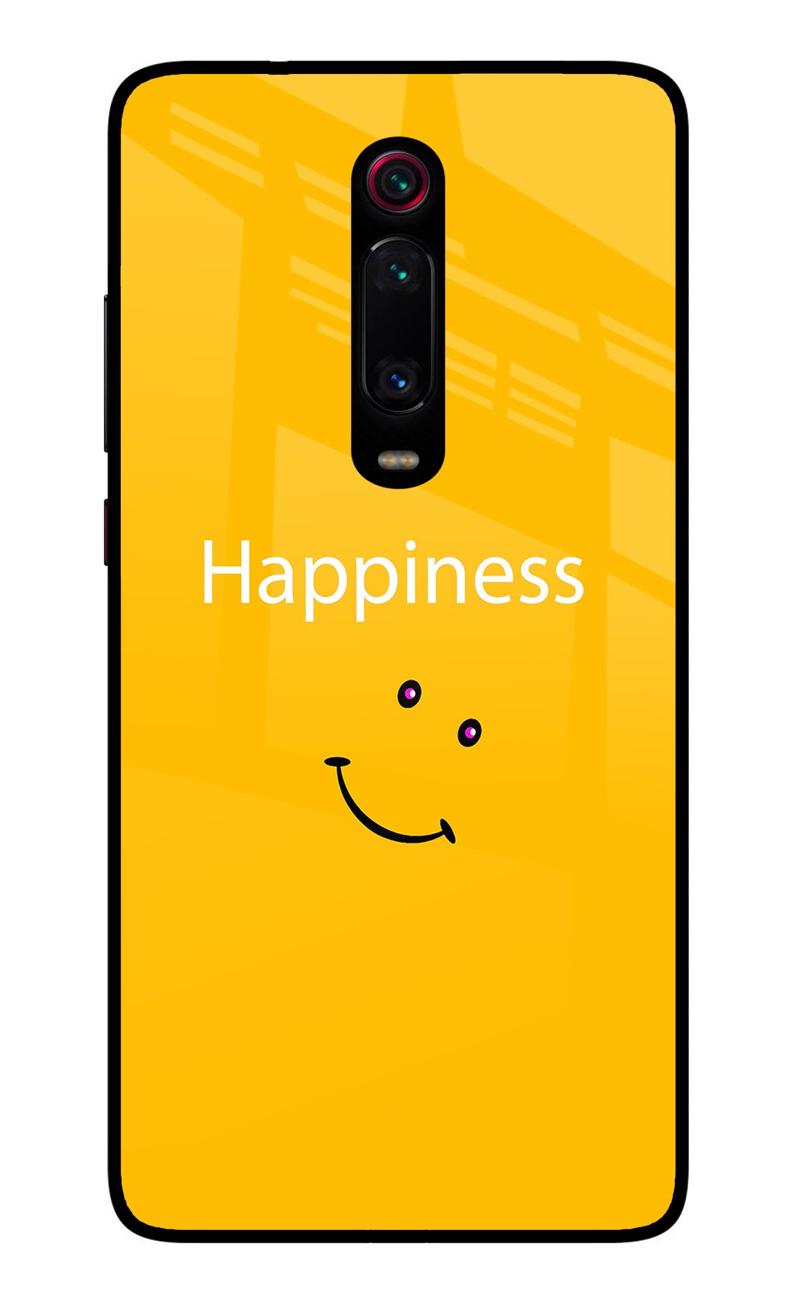 Happiness With Smiley Redmi K20/K20 Pro Glass Case