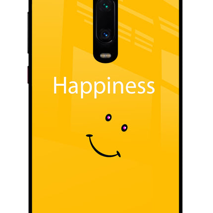 Happiness With Smiley Redmi K20/K20 Pro Glass Case