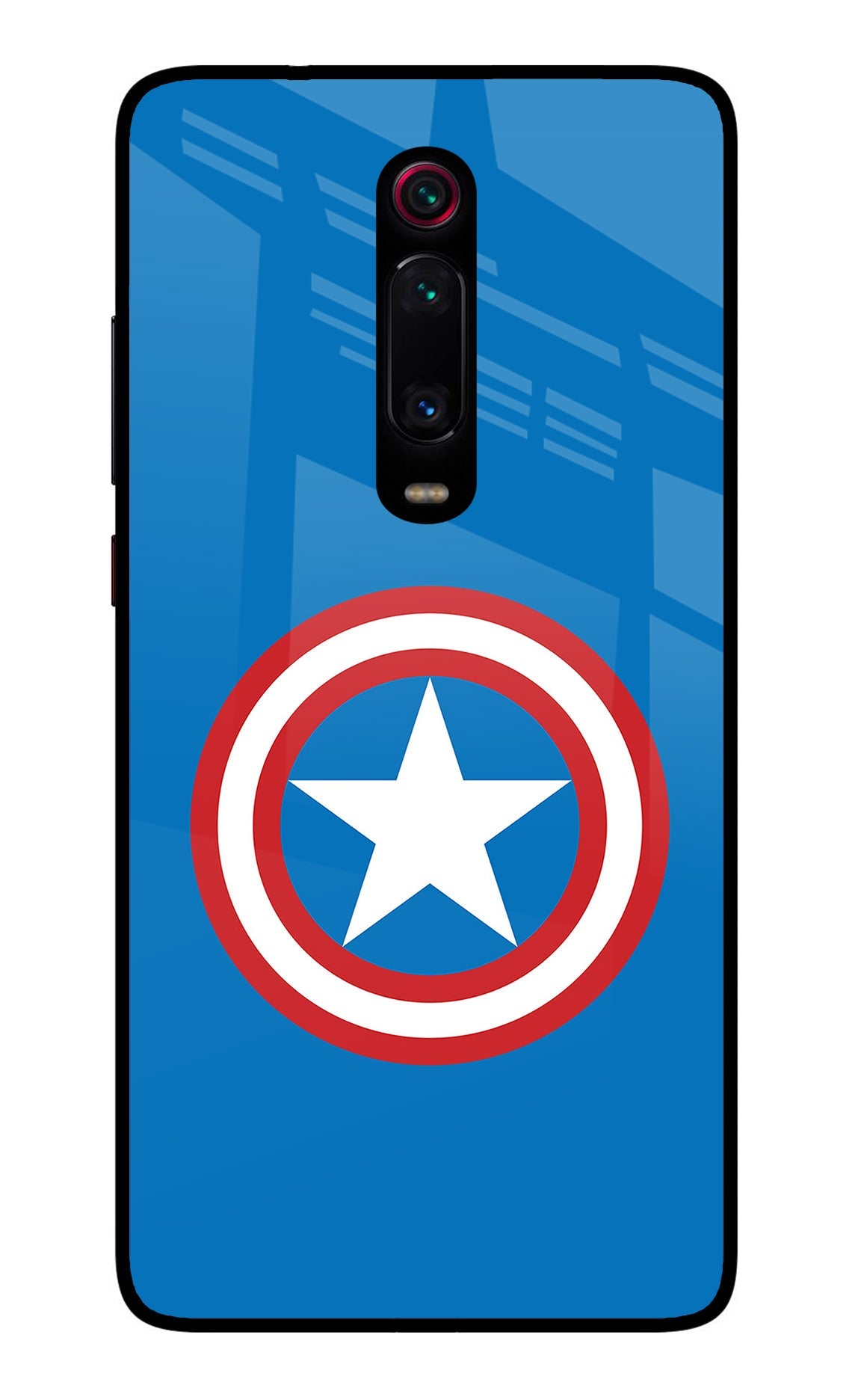 Captain America Logo Redmi K20/K20 Pro Back Cover