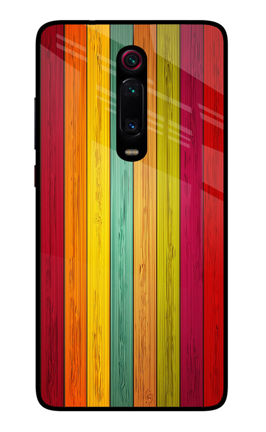 Multicolor Wooden Redmi K20/K20 Pro Glass Case