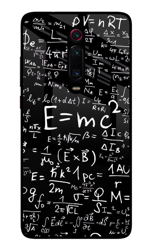 Physics Formula Redmi K20/K20 Pro Glass Case
