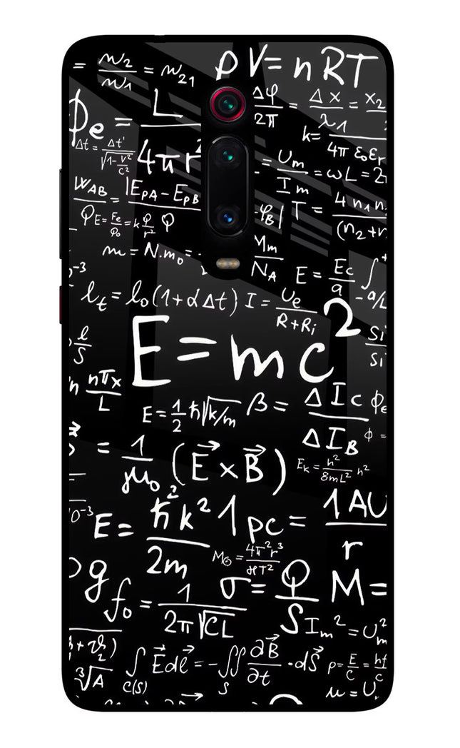 Physics Formula Redmi K20/K20 Pro Glass Case