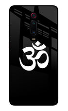 Om Redmi K20/K20 Pro Glass Case Back Cover by Casekaro