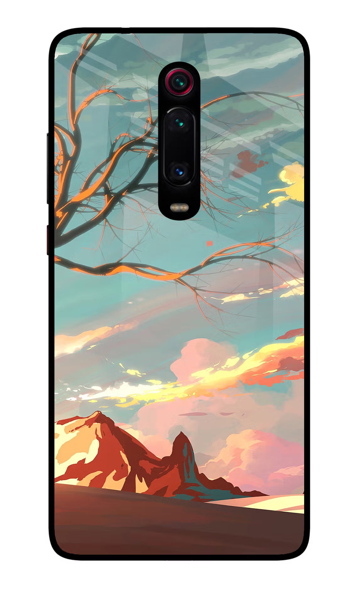 Scenery Redmi K20/K20 Pro Glass Case Back Cover by Casekaro