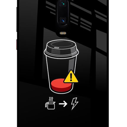 Coffee Redmi K20/K20 Pro Glass Case