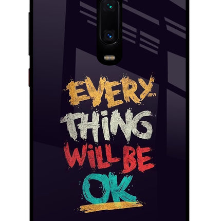 Everything Will Be Ok Redmi K20/K20 Pro Glass Case