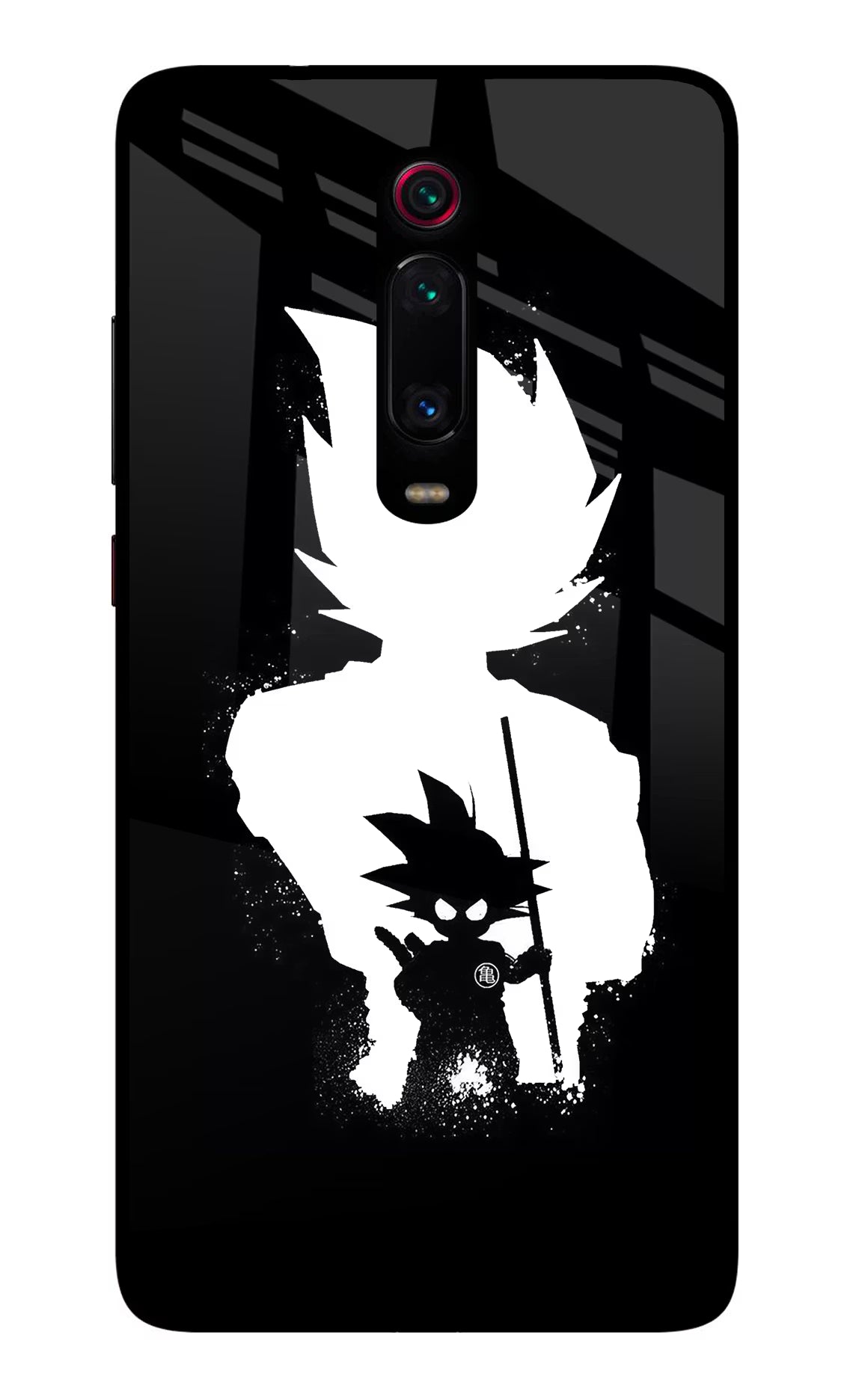 Goku Shadow Redmi K20/K20 Pro Glass Case Back Cover by Casekaro