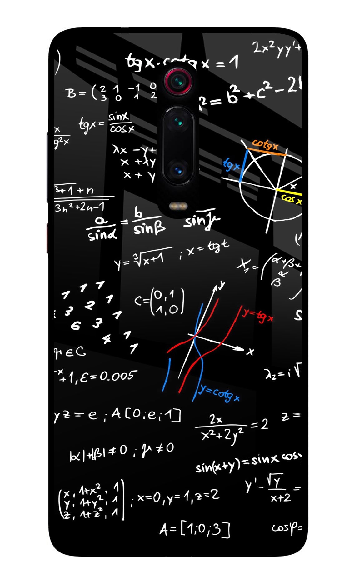 Mathematics Formula Redmi K20/K20 Pro Back Cover