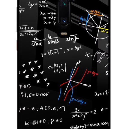 Mathematics Formula Redmi K20/K20 Pro Glass Case