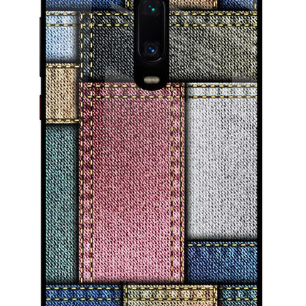 Multicolor Jeans Redmi K20/K20 Pro Glass Case