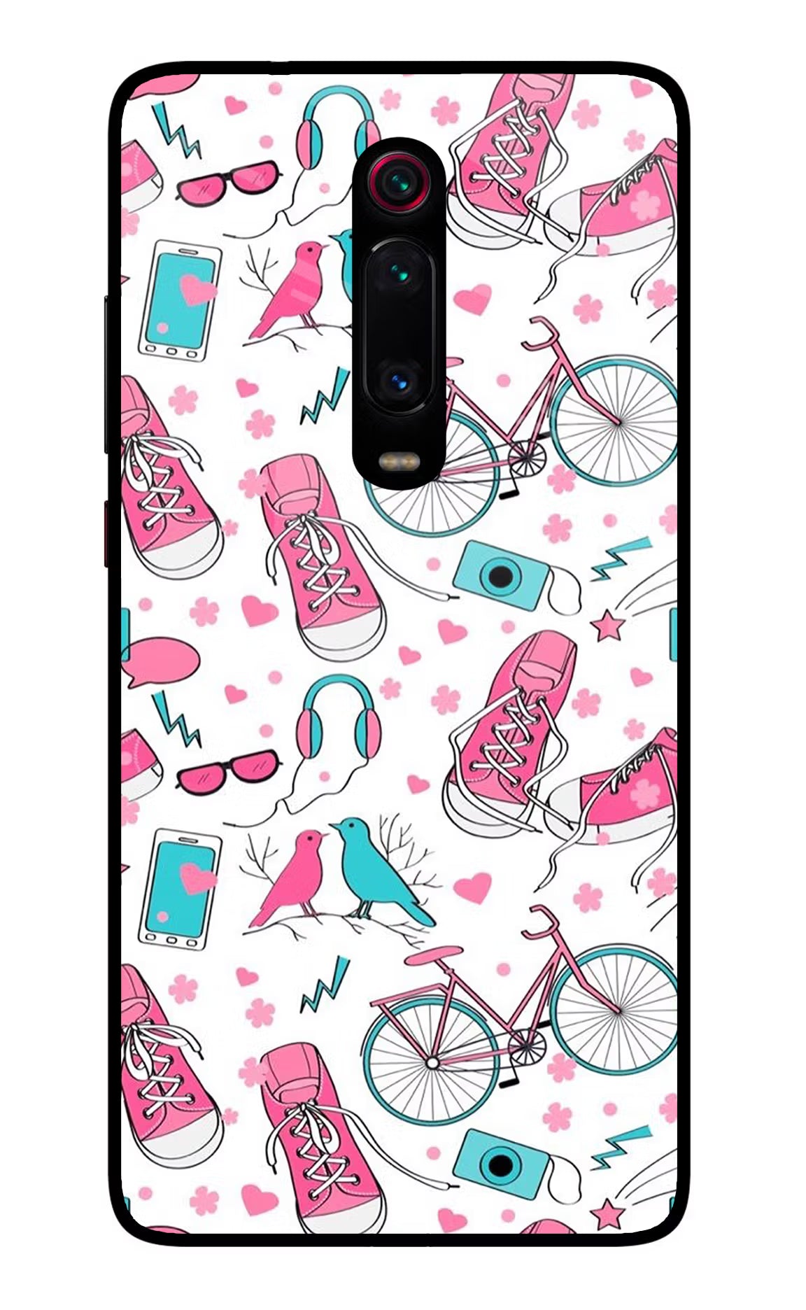 Artwork Redmi K20/K20 Pro Glass Case Back Cover by Casekaro
