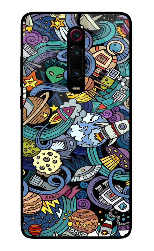 Space Abstract Redmi K20/K20 Pro Glass Case
