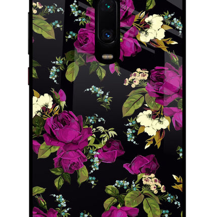 Flowers Redmi K20/K20 Pro Glass Case