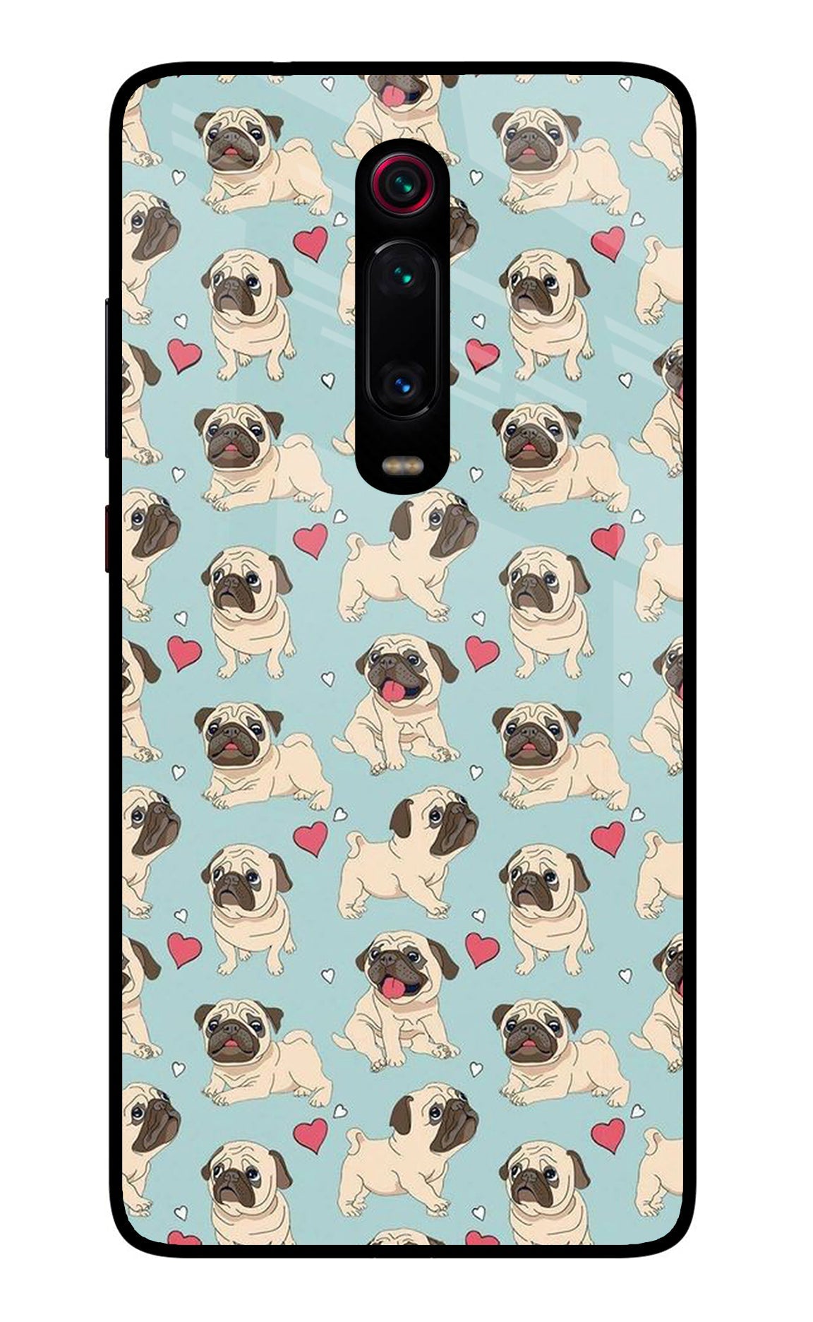 Pug Dog Redmi K20/K20 Pro Glass Case