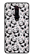 Cute Panda Redmi K20/K20 Pro Glass Case