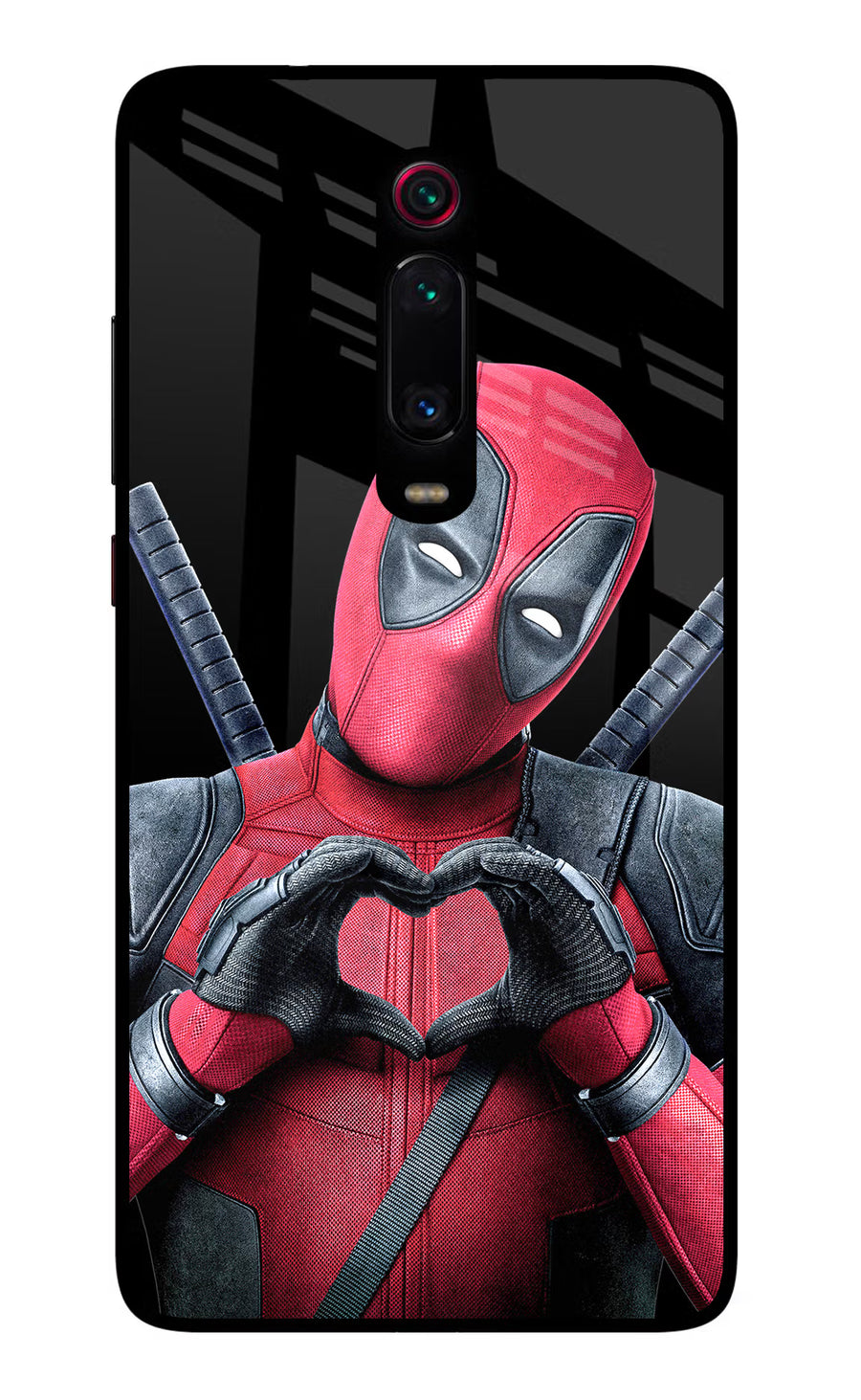 Deadpool Redmi K20/K20 Pro Back Cover, Glass case
