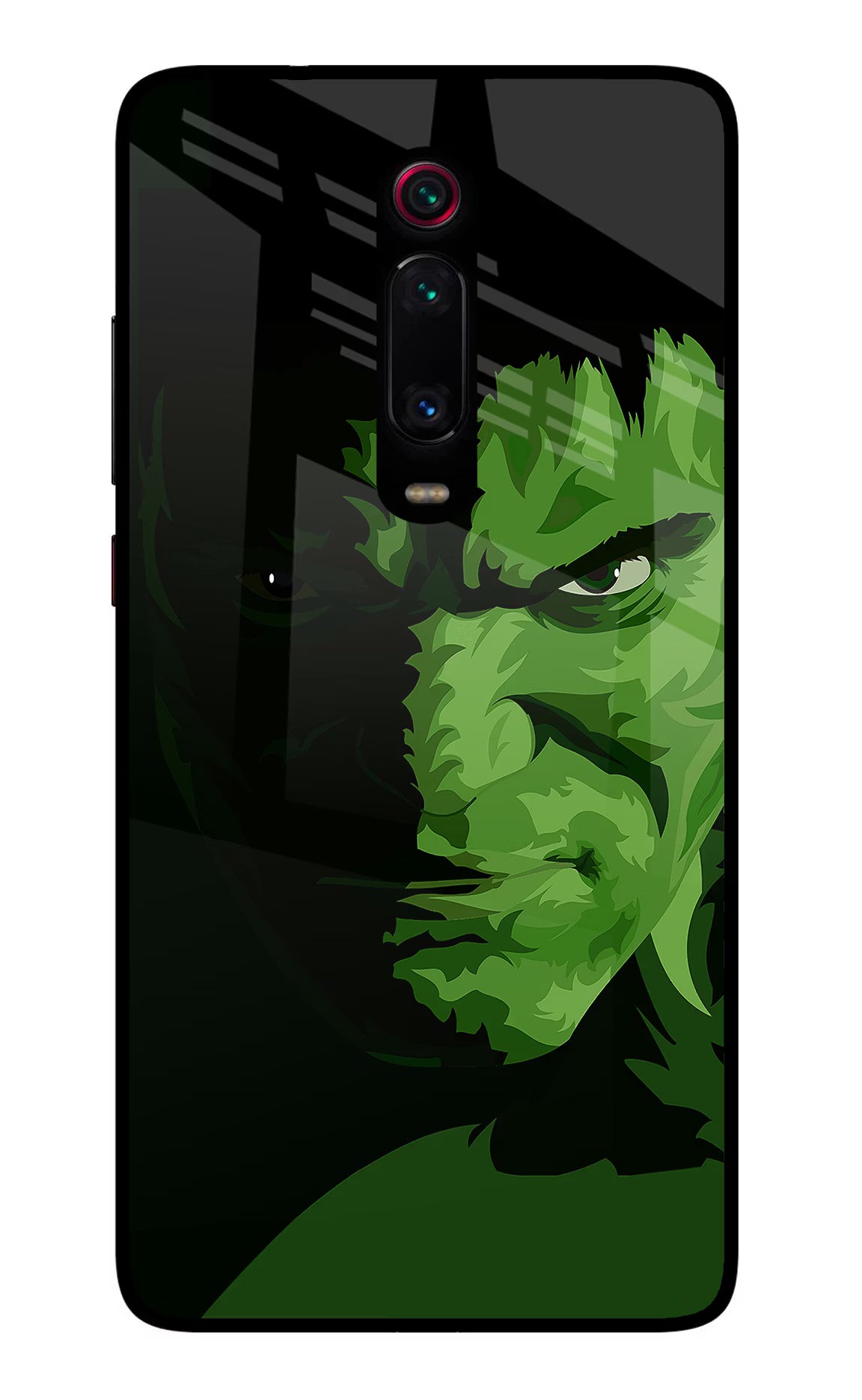 HULK Redmi K20/K20 Pro Glass Case Back Cover by Casekaro