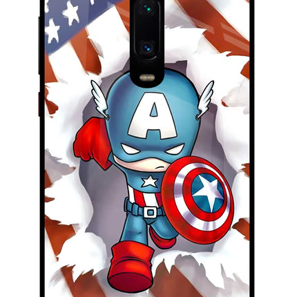 Captain America Redmi K20/K20 Pro Glass Case