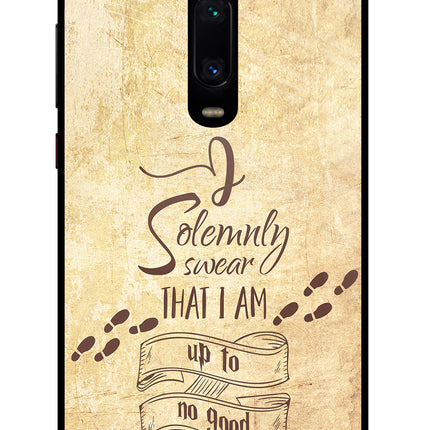 I Solemnly swear that i up to no good Redmi K20/K20 Pro Glass Case