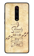 I Solemnly swear that i up to no good Redmi K20/K20 Pro Glass Case