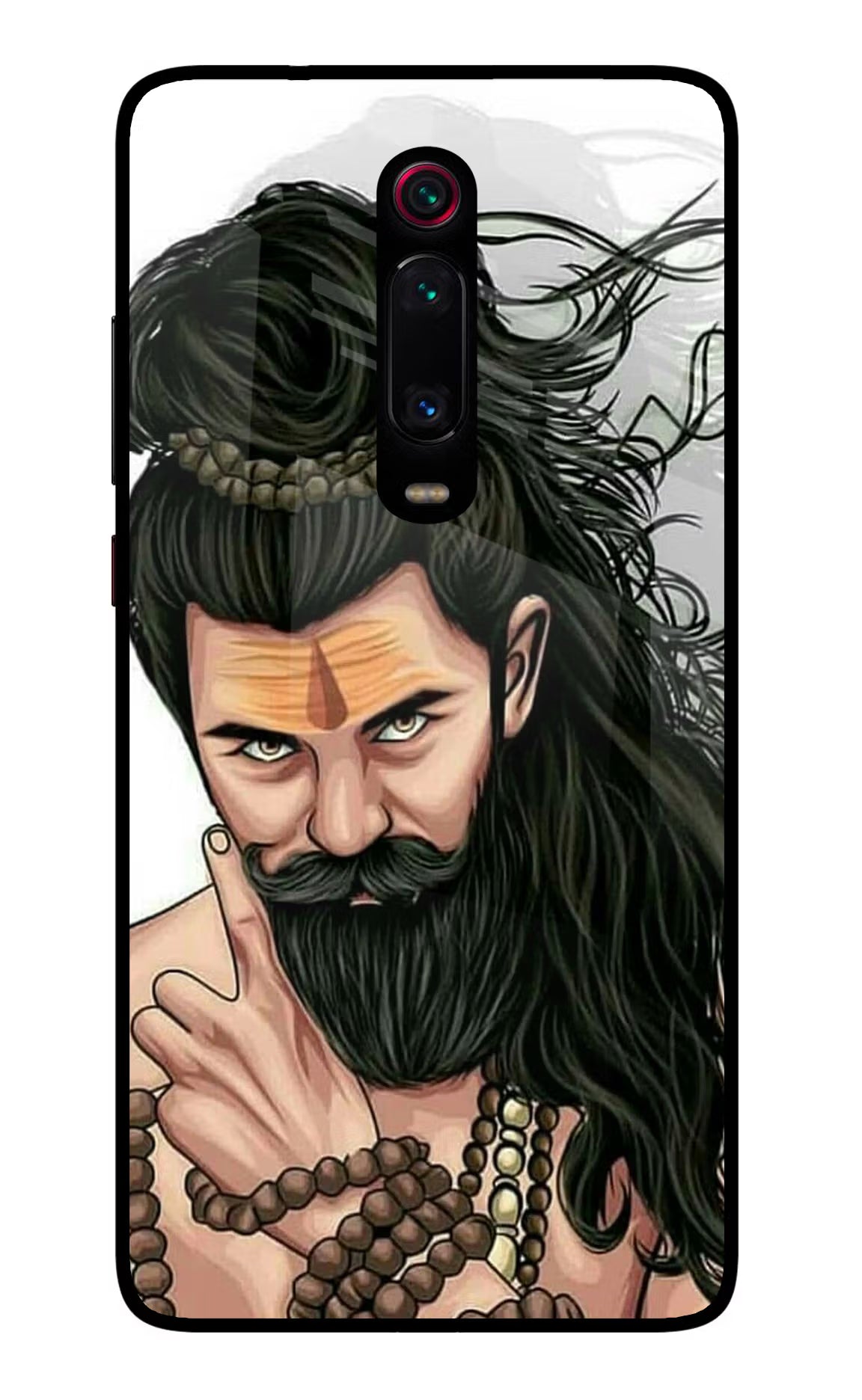 Mahadev Redmi K20/K20 Pro Glass Case Back Cover by Casekaro
