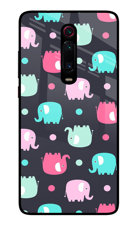 Elephants Redmi K20/K20 Pro Glass Case