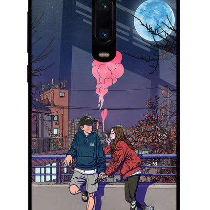 Chilling Couple Redmi K20/K20 Pro Glass Case