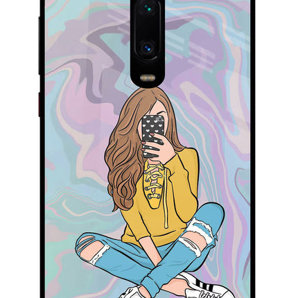 Selfie Girl Redmi K20/K20 Pro Glass Case