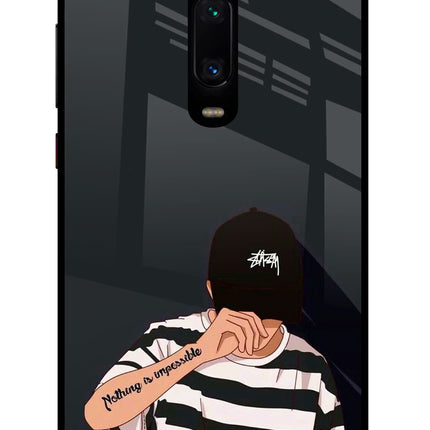 Aesthetic Boy Redmi K20/K20 Pro Glass Case