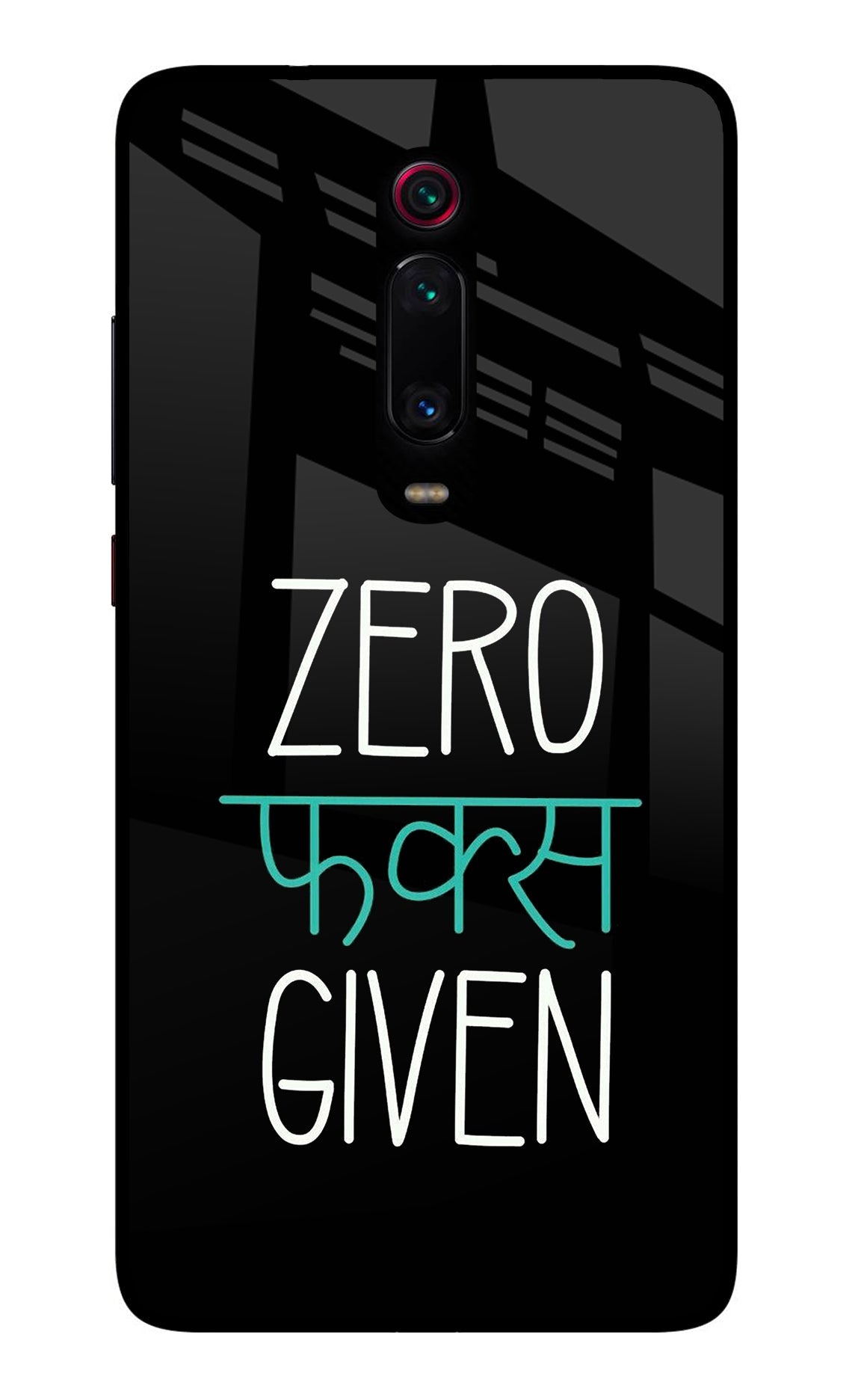 Zero Fucks Given Redmi K20/K20 Pro Glass Case